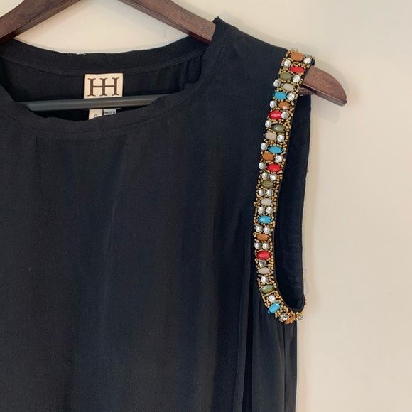 ✨HH Silk Gathered Dress✨ - Picture 3 of 8